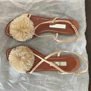 RESERVED-Zara Pom Pom flats